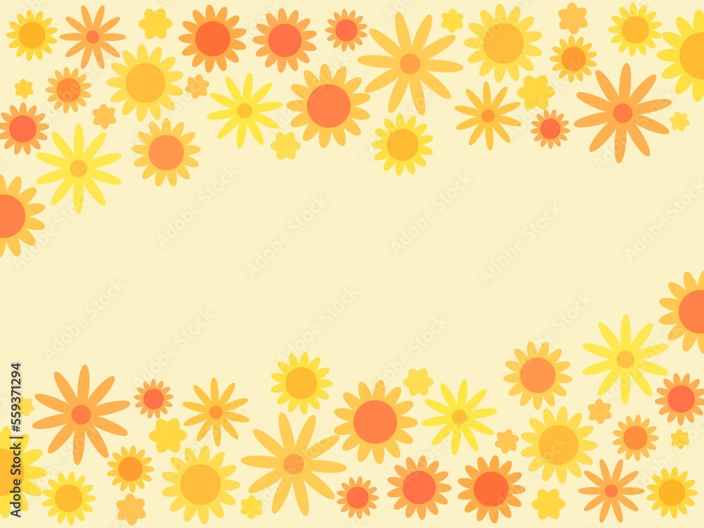 花の背景 花の背景