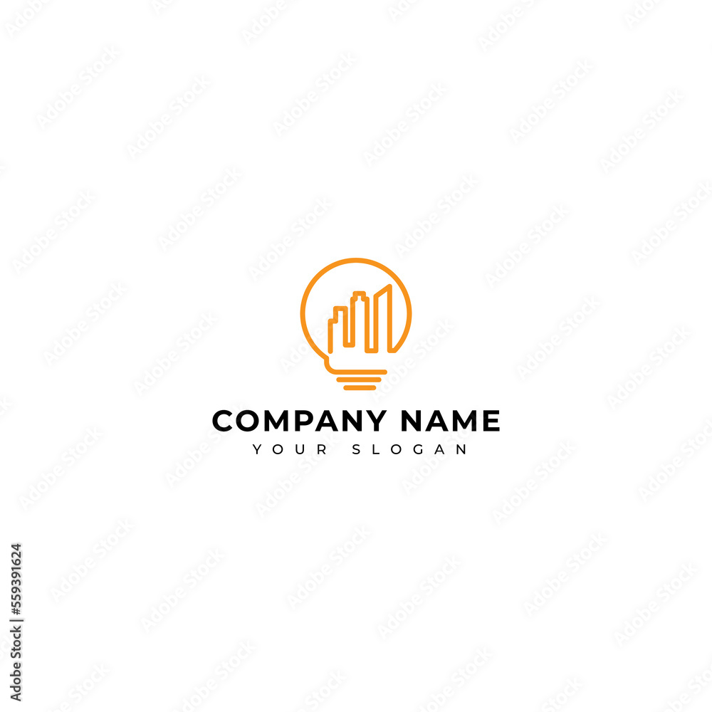 Smart city logo vector design template Smart city logo vector design template