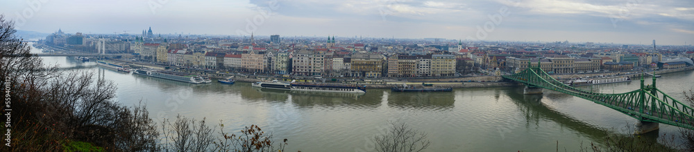 Budapest panoramic view, Hungary