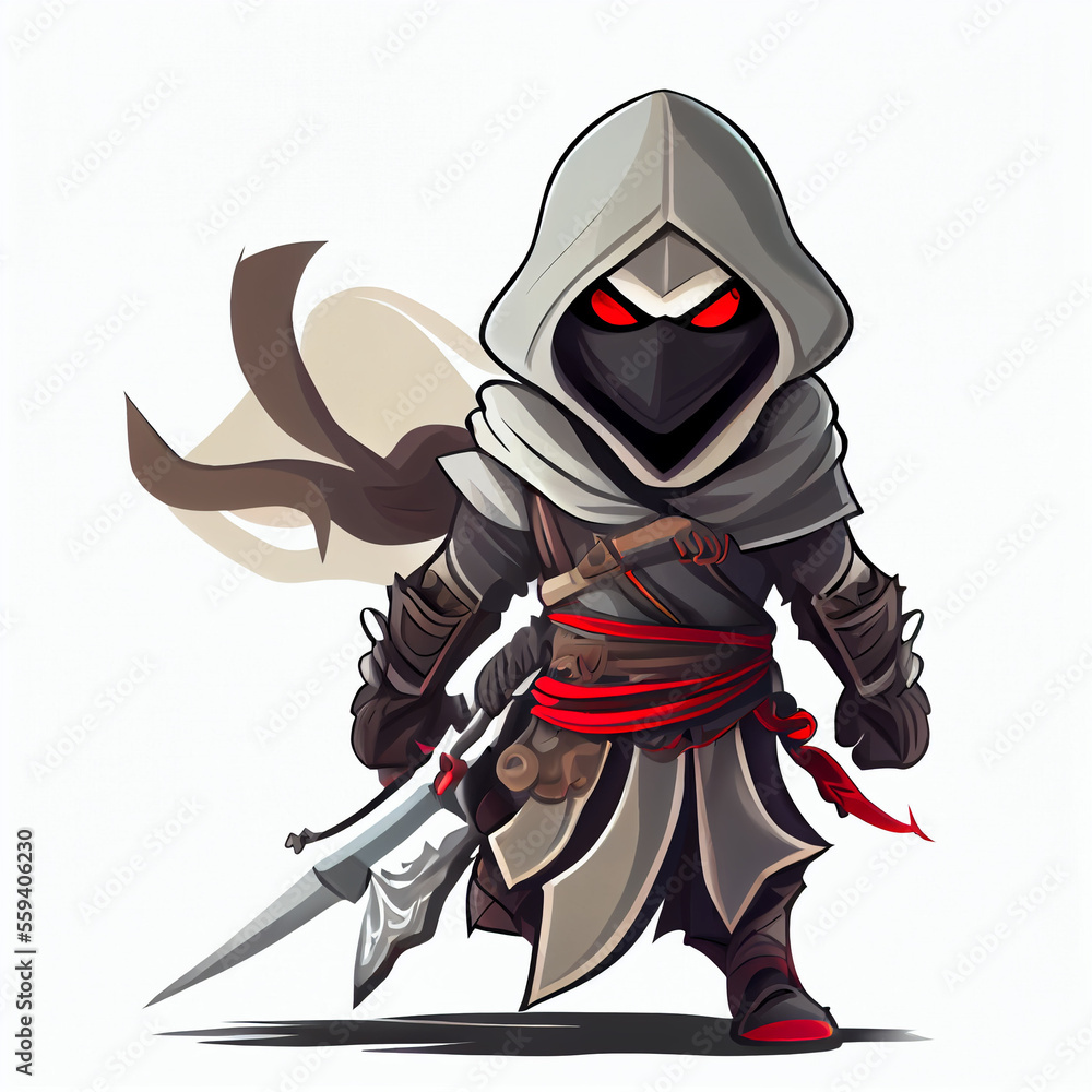 Obraz premium Cartoon character design with computer generated.