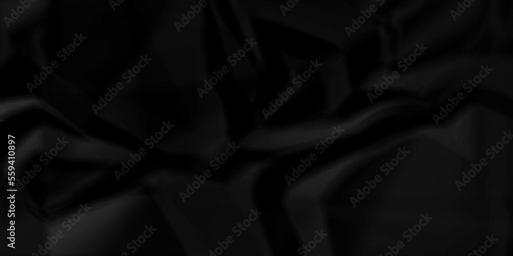 Dark Black facbric paper backdrop crumpled texture. dark black textured crumpled black paper background. panorama black paper texture background, crumpled pattern. Dark Black facbric paper backdrop crumpled texture. dark black textured crumpled black paper background. panorama black paper texture background, crumpled pattern.
