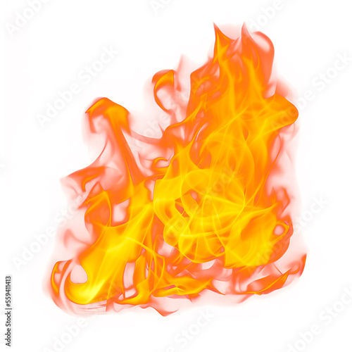 Easy to use flame overlay, transparent PNG