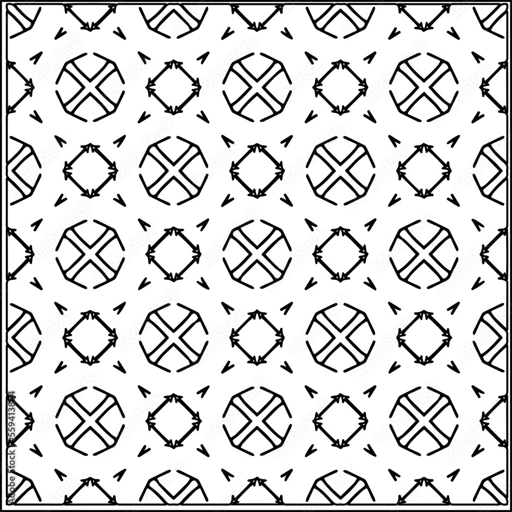 Stylish texture with figures from lines.
Abstract geometric black and white pattern for web page, textures, card, poster, fabric, textile. Monochrome graphic repeating design. Stylish texture with figures from lines.
Abstract geometric black and white pattern for web page, textures, card, poster, fabric, textile. Monochrome graphic repeating design.