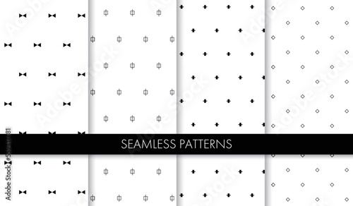 シームレスなパターンのセット