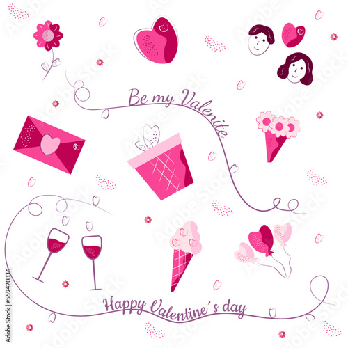 Valentine´s day set