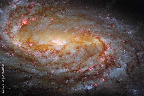 Cosmos, Universe, Spiral galaxy NGC 2903