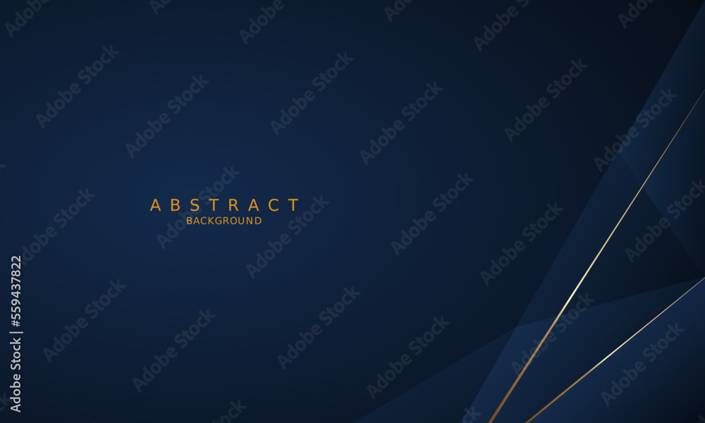 dark blue luxury premium background and gold line. dark blue luxury premium background and gold line.