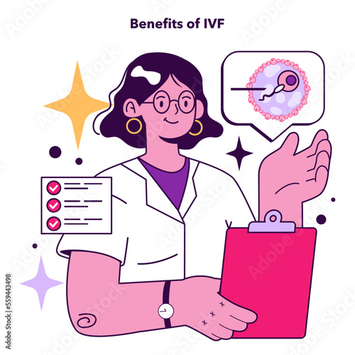 In vitro fertilization benefits. Infertility and problem with reproduction