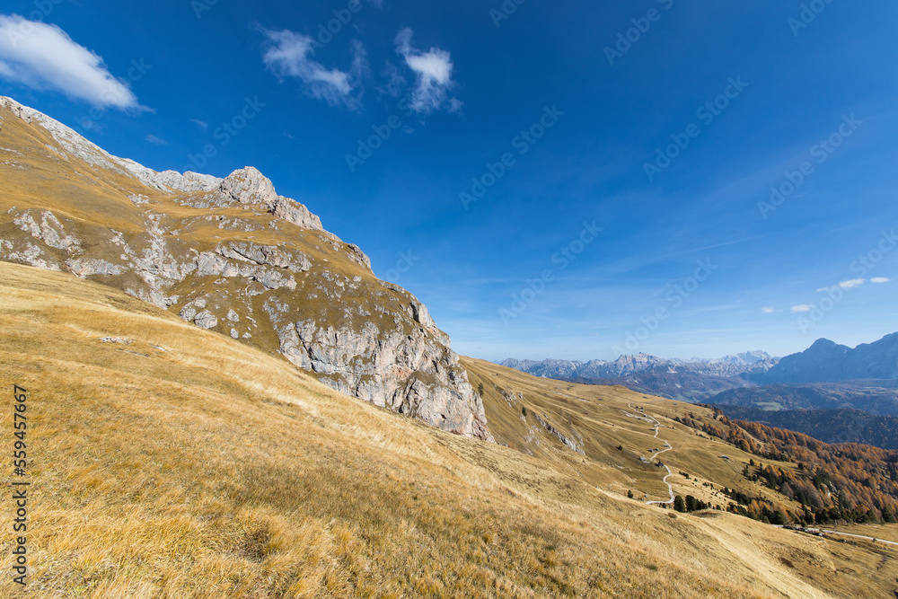 Peitlerkofel mountain in the Dolomites in South Tyrol, Alto Adige in Italy useable as background Peitlerkofel mountain in the Dolomites in South Tyrol, Alto Adige in Italy useable as background