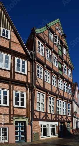 Historical Building in the Old Hanse Town Stade, Lower Saxony