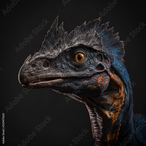 Dinosaur Dilophosaurus