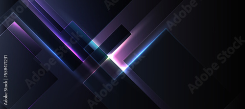 Abstract Elegant diagonal striped purple background and black abstract , dark and colorful , diamond