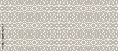Woven stars of David seamless pattern vector illustration