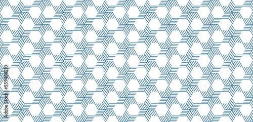 Abstract seamless pattern with streak Jewish stars vector illustration