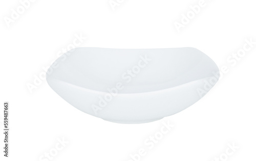 Bowl empty ceramic on transparent png