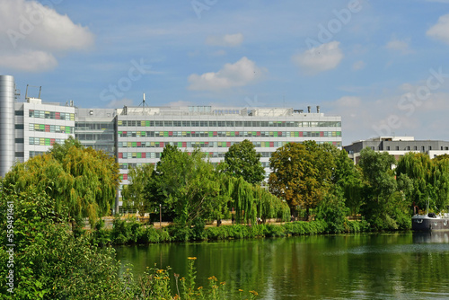 Rueil Malmaison; France - july 26 2022 : picturesque city