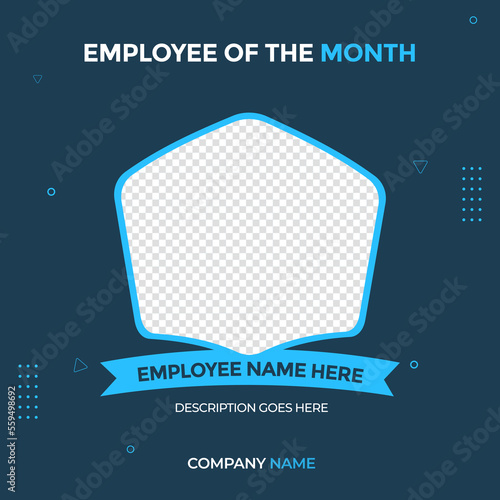 Employee of the Month - Social Media Post Design 