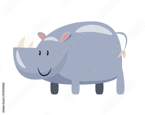 rhinoceros cartoon character © santima.studio (02)