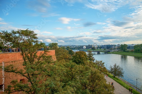 Wallpaper Mural view of the river and the city Torontodigital.ca