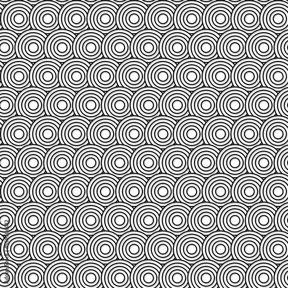Vector seamless pattern with geometric shapes, circles. For print,packaging,textile,wallpaper,banner,web design Vector seamless pattern with geometric shapes, circles. For print,packaging,textile,wallpaper,banner,web design