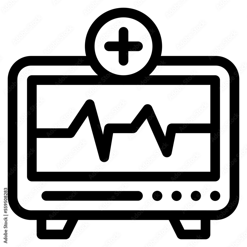Cardiogram Isolated Silhouette Solid Line Icon with cardiogram, electrocardiogram, electronic, medical, monitor Infographic Simple Vector Illustration Cardiogram Isolated Silhouette Solid Line Icon with cardiogram, electrocardiogram, electronic, medical, monitor Infographic Simple Vector Illustration