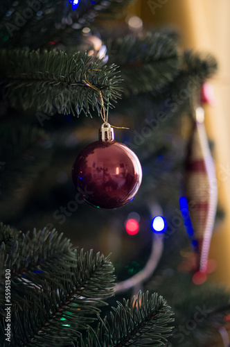 Decoration on the Christmas tree