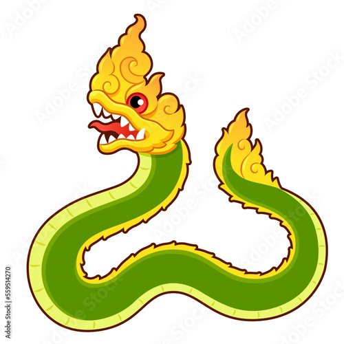Thai Naga Dragon Serpent