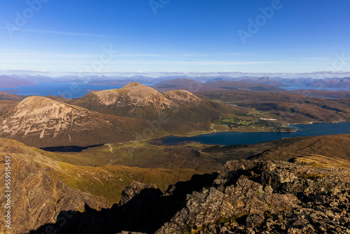 Blaven, Bla Bheinn mountain views, Isle of Skye, Black Cuillins, Scottish Islands and Highlands