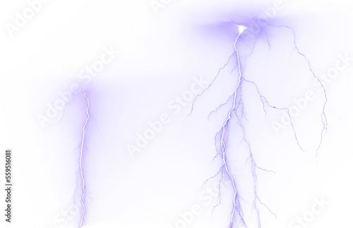 Easy to use real lightning PNG