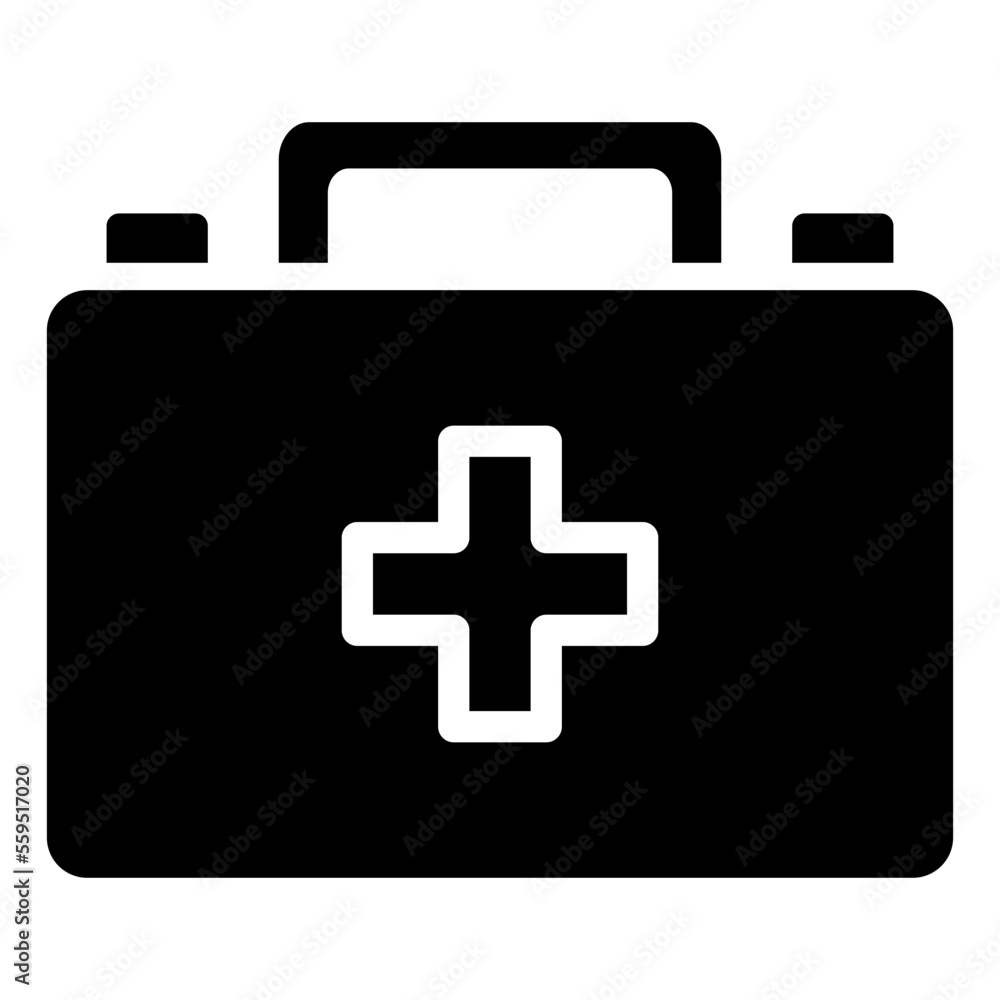 first aid kit icon. medical healthcare illustration first aid kit icon. medical healthcare illustration