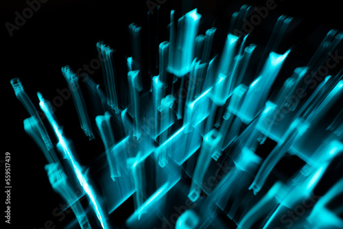 Blurry motion keyboard