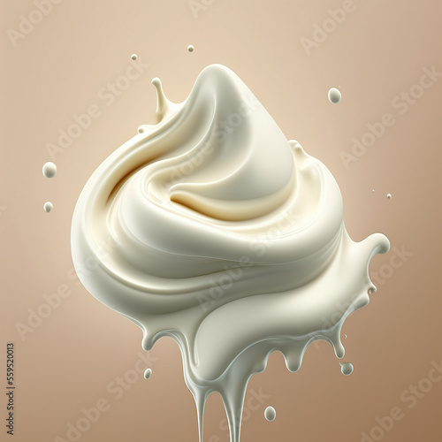 italian ice cream. Generative AI