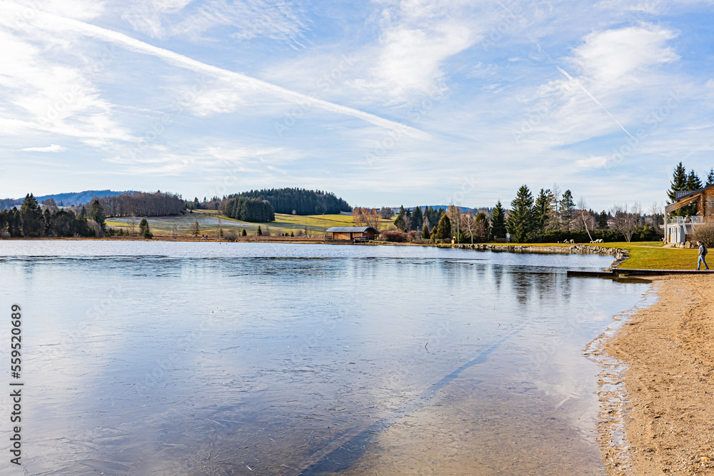 Fototapeta premium Lac des Rousses