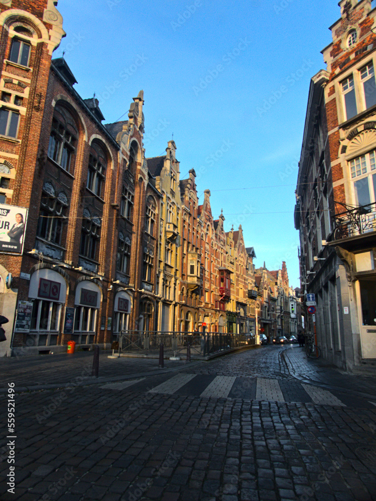 Gand, December 2022: Visit the beautiful city of Gand in Belgium during the festive season