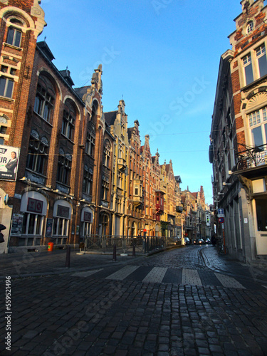 Gand, December 2022: Visit the beautiful city of Gand in Belgium during the festive season © Dimitri