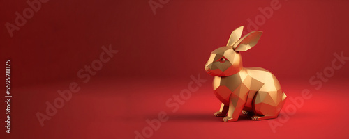 Chinese New Year - Rabbit (Generative Art)