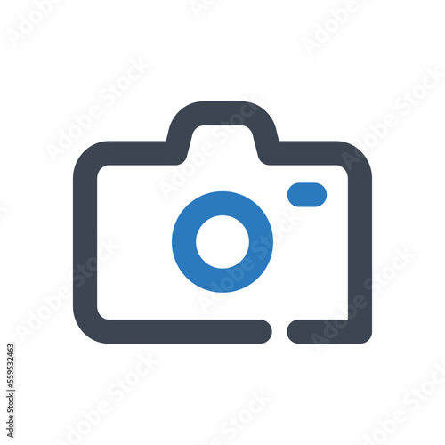 Camera icon - vector illustration . Camera, Image, Picture, Photo, Photography, Cam, Digital, Capture, line, outline, icons .