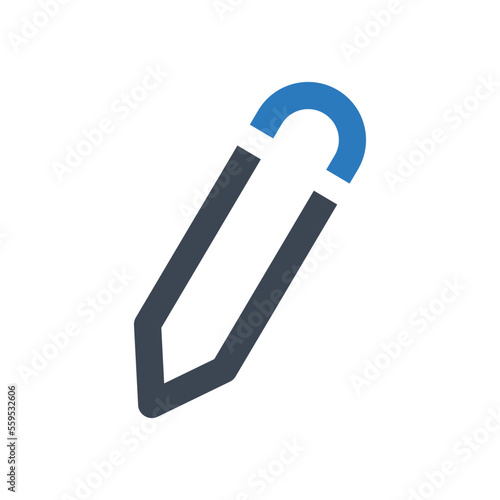 Pencil icon - vector illustration . Edit, Pen, Pencil, Write, Draw, Blogging, Copywriting, Writing, line, outline, icons .