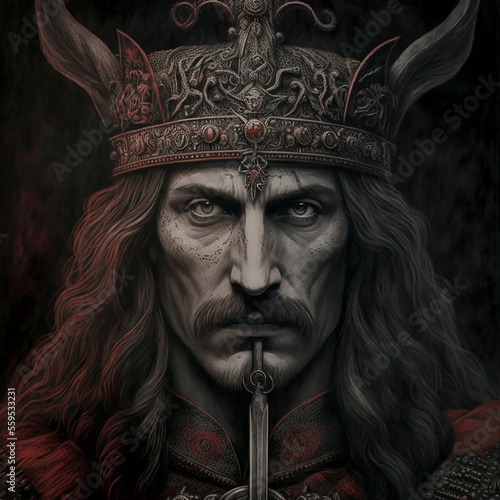 Vlad III, commonly known as Vlad the Impaler or Vlad Dracula.  He is often considered one of the most important rulers in Wallachian history and a national hero of Romania. Generative AI technology.
