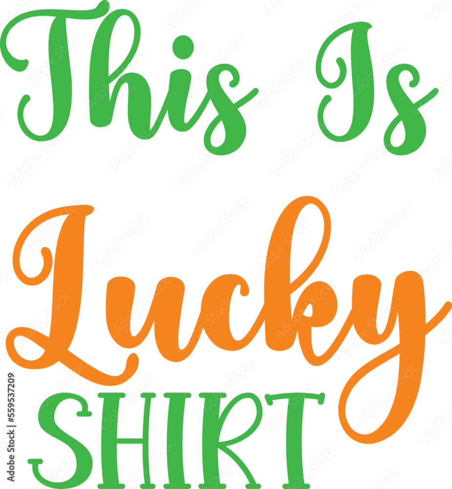 Naklejka premium st. patrick's day design cut files