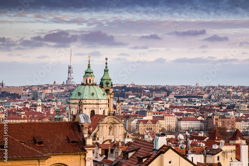 City centre of Prague