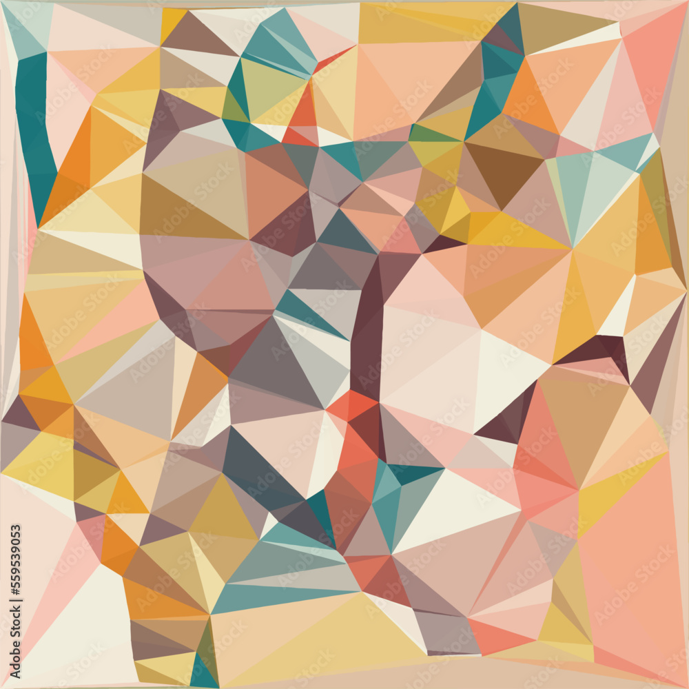 Abstract rainbow background consisting of colored triangles Abstract rainbow background consisting of colored triangles