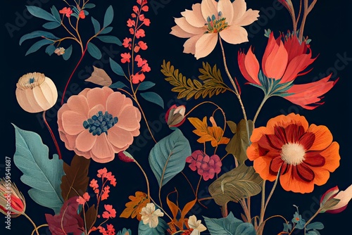 Floral desktop background