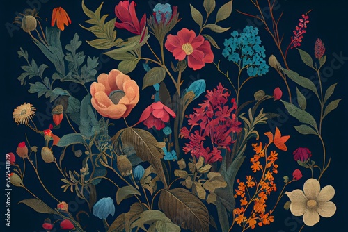 Floral desktop background