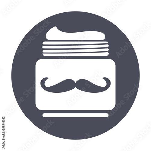 mustache vector icon