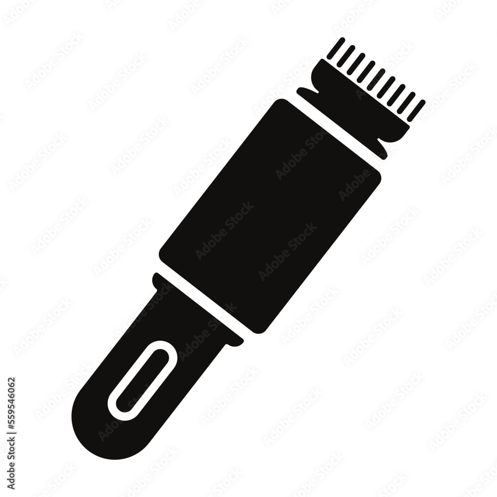 Hair clipper icon. Electric trimmer or shaver machine. Vector illustration. Hair clipper icon. Electric trimmer or shaver machine. Vector illustration.