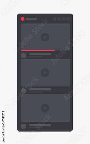 Digital Video Content Creator cover and UI channel art for content creators and digital marketers for videos and user interface.