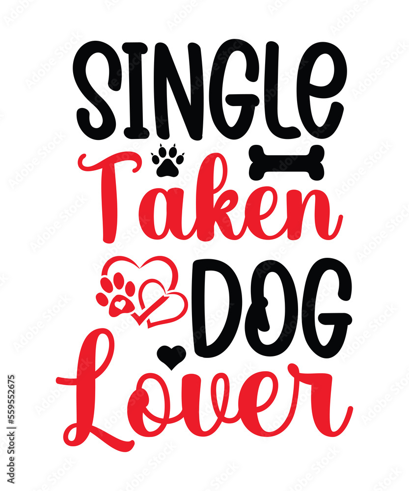 Dog Valentine's Day design , Puppy Love SVG, Digital Download, Cut Files,Dog Lover Quote SVG, PNG Bundle, Paw Print, Dog Paw Heart, Pawprint, Dog Love and Valentine's Clipart, Dog Sayings