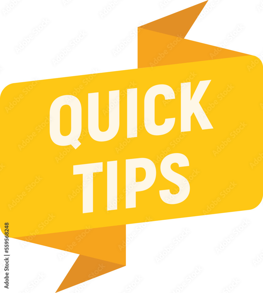 Top tip icon flat vector. Quick trick. Info help isolated Top tip icon flat vector. Quick trick. Info help isolated