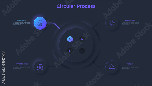 Modern Infographic Vector Template